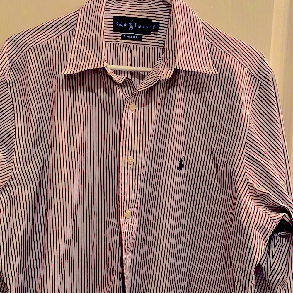 💥Ralph Lauren Dress Shirt- size 16.5💥